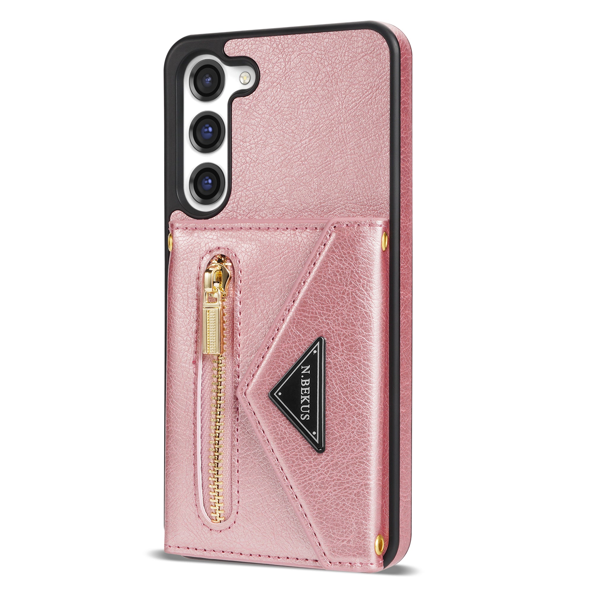 Samsung Galaxy S23 lanyard 2 in 1 Leather card bag case card slots