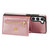 Samsung Galaxy S23 lanyard 2 in 1 Leather card bag case card slots