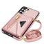 Samsung Galaxy S23 Plus lanyard 2 in 1 Leather card bag case card slots