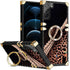 Samsung Galaxy S23 Plus TPU luxury shiny leopard fashion case with Kickstand