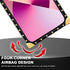 Samsung Galaxy S23 Plus TPU luxury shiny leopard fashion case with Kickstand