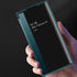 Samsung Galaxy S23 UItra Side window flap Smart  leather cover Case