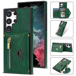 Samsung Galaxy S23 Ultra lanyard 2 in 1 Leather card bag case card slots