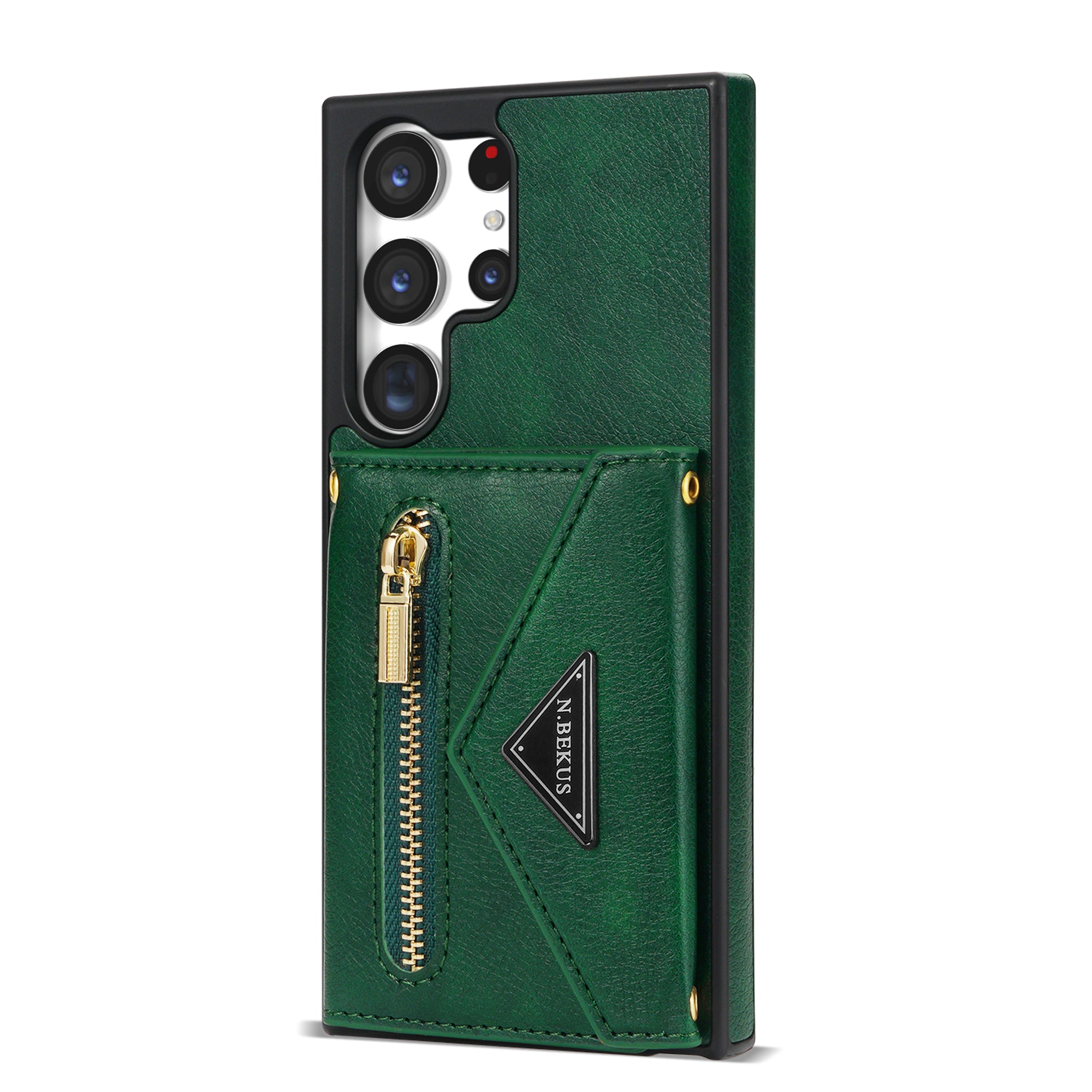 Samsung Galaxy S23 Ultra lanyard 2 in 1 Leather card bag case card slots