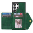 Samsung Galaxy S23 Ultra lanyard 2 in 1 Leather card bag case card slots