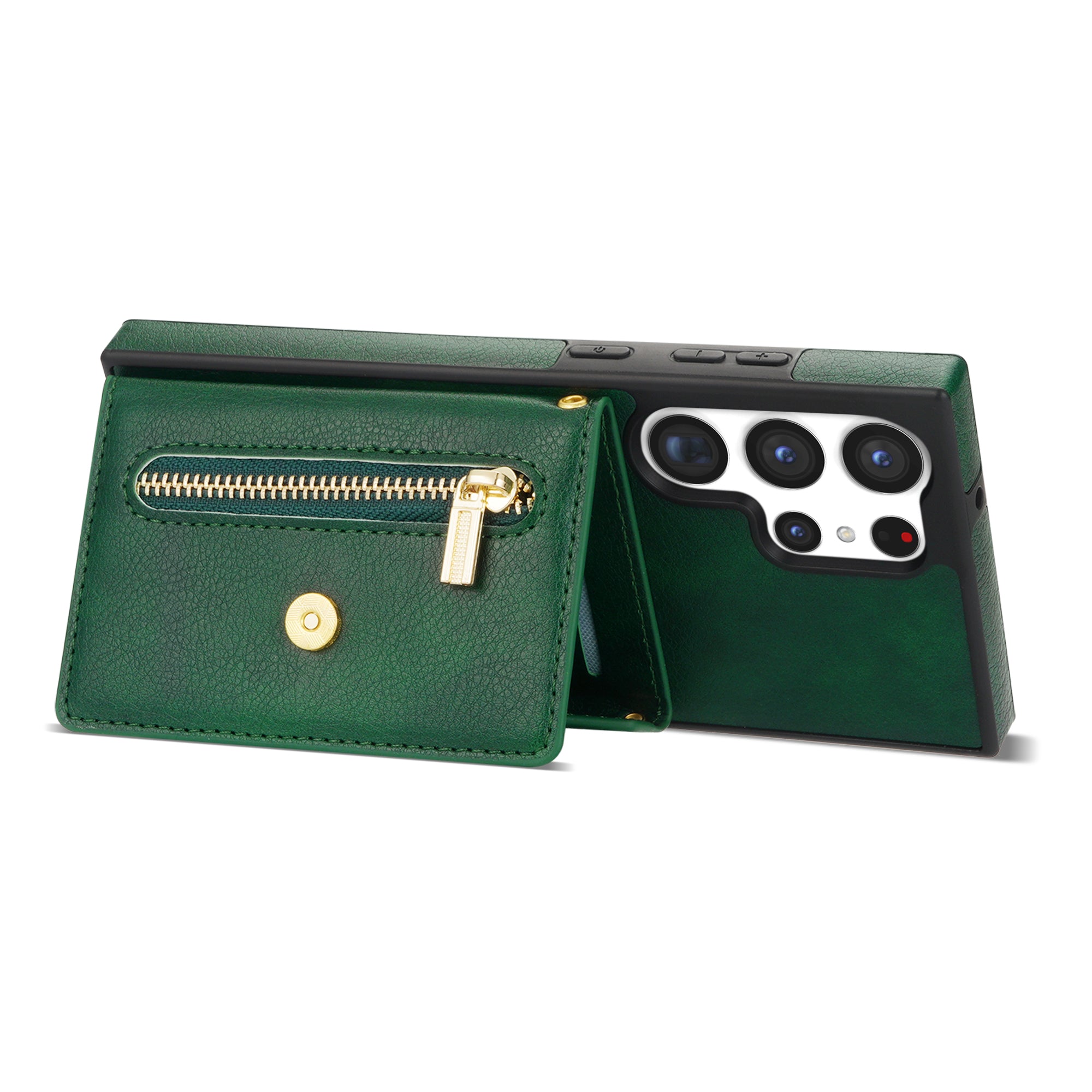 Samsung Galaxy S23 Ultra lanyard 2 in 1 Leather card bag case card slots