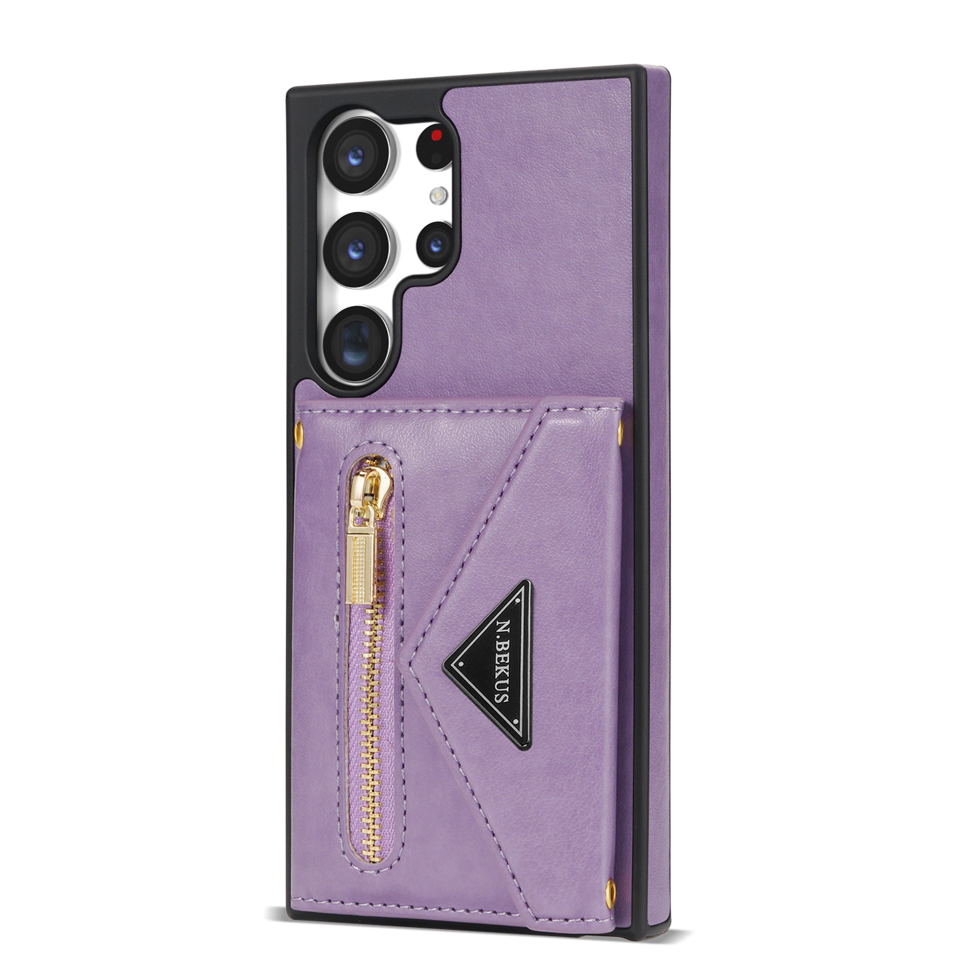 Samsung Galaxy S23 Ultra lanyard 2 in 1 Leather card bag case card slots