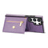 Samsung Galaxy S23 Ultra lanyard 2 in 1 Leather card bag case card slots