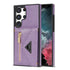 Samsung Galaxy S23 Ultra lanyard 2 in 1 Leather card bag case card slots