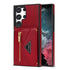 Samsung Galaxy S23 Ultra lanyard 2 in 1 Leather card bag case card slots