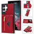 Samsung Galaxy S23 Ultra lanyard 2 in 1 Leather card bag case card slots