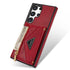 Samsung Galaxy S23 Ultra lanyard 2 in 1 Leather card bag case card slots