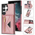 Samsung Galaxy S23 Ultra lanyard 2 in 1 Leather card bag case card slots