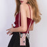 Samsung Galaxy S23 Ultra lanyard 2 in 1 Leather card bag case card slots