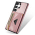 Samsung Galaxy S23 Ultra lanyard 2 in 1 Leather card bag case card slots