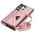 Samsung Galaxy S23 Ultra lanyard 2 in 1 Leather card bag case card slots