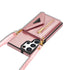 Samsung Galaxy S23 Ultra lanyard 2 in 1 Leather card bag case card slots