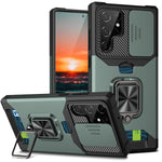 Samsung Galaxy S23 UItra Sliding window with kickstand Phone Case