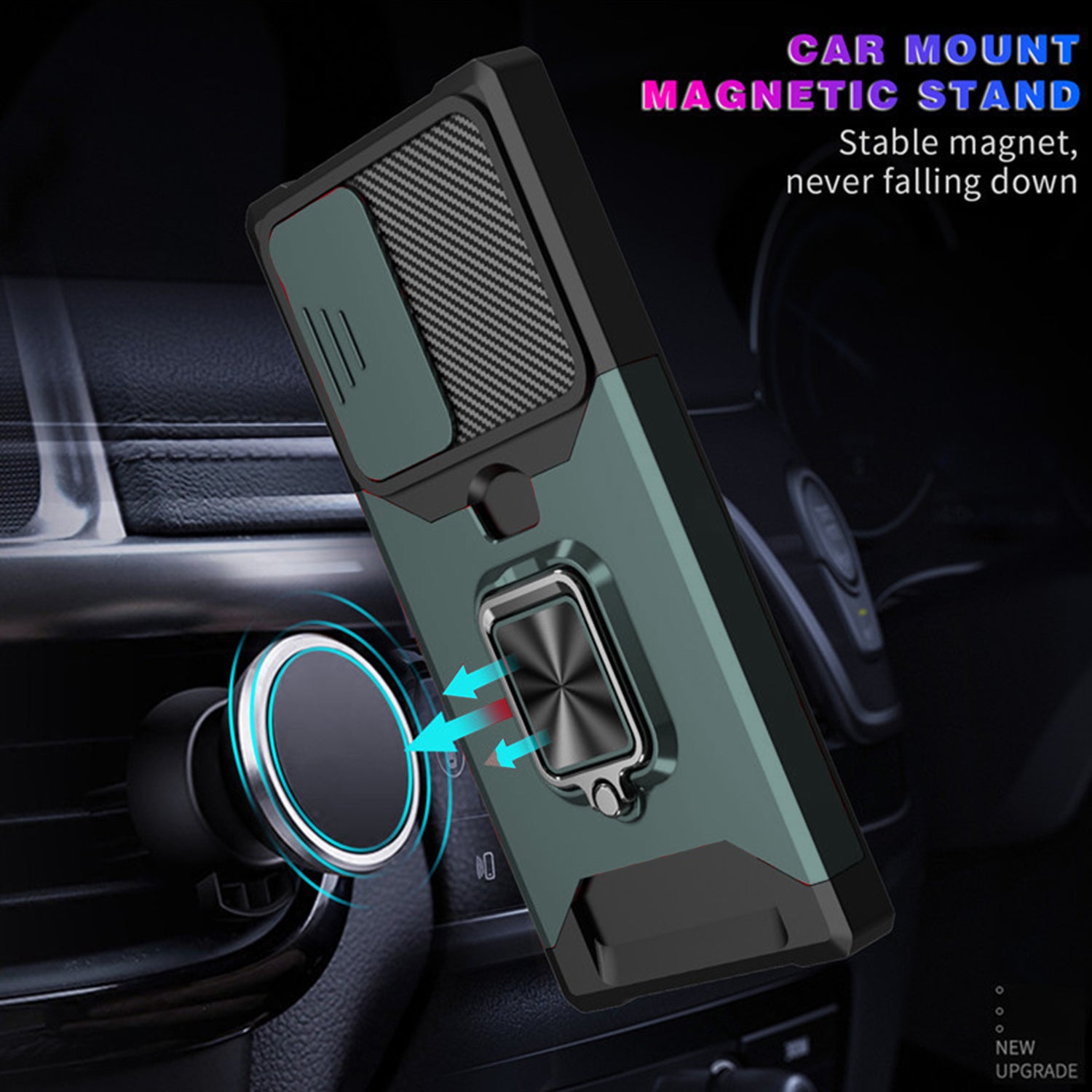 Samsung Galaxy S23 Plus Sliding window with kickstand Phone Case