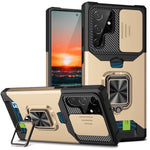 Samsung Galaxy S23 UItra Sliding window with kickstand Phone Case