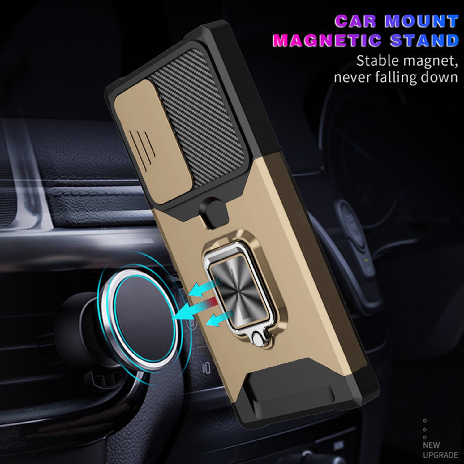 Samsung Galaxy S23 Plus Sliding window with kickstand Phone Case
