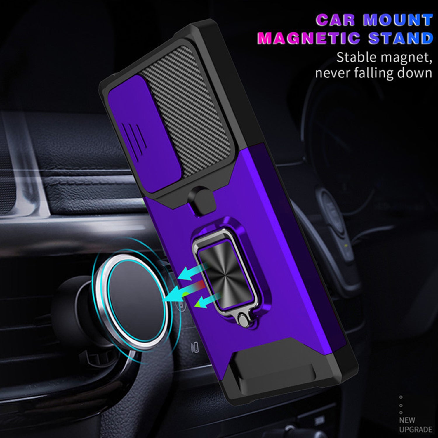 Samsung Galaxy S23 Plus Sliding window with kickstand Phone Case