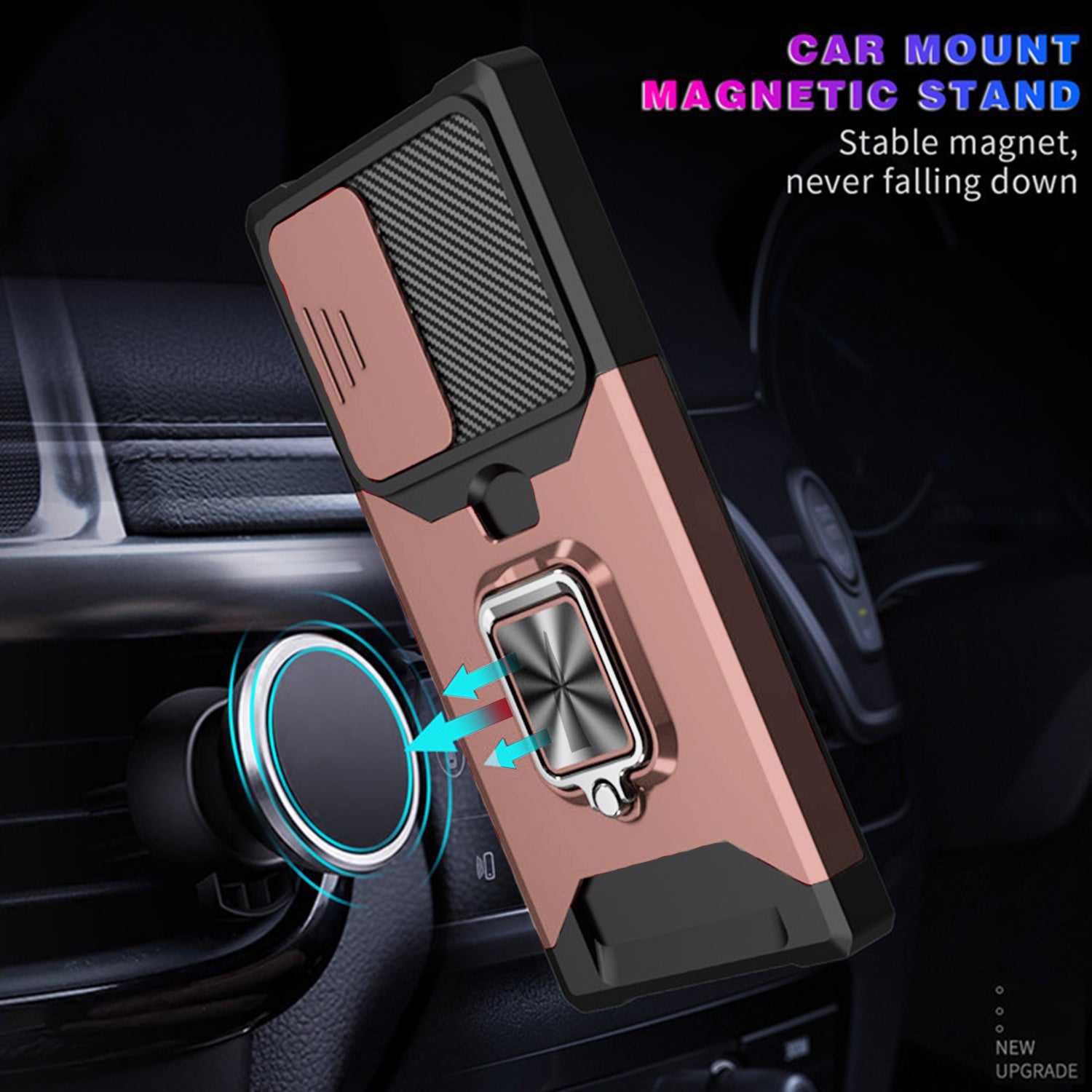 Samsung Galaxy S23 Plus Sliding window with kickstand Phone Case