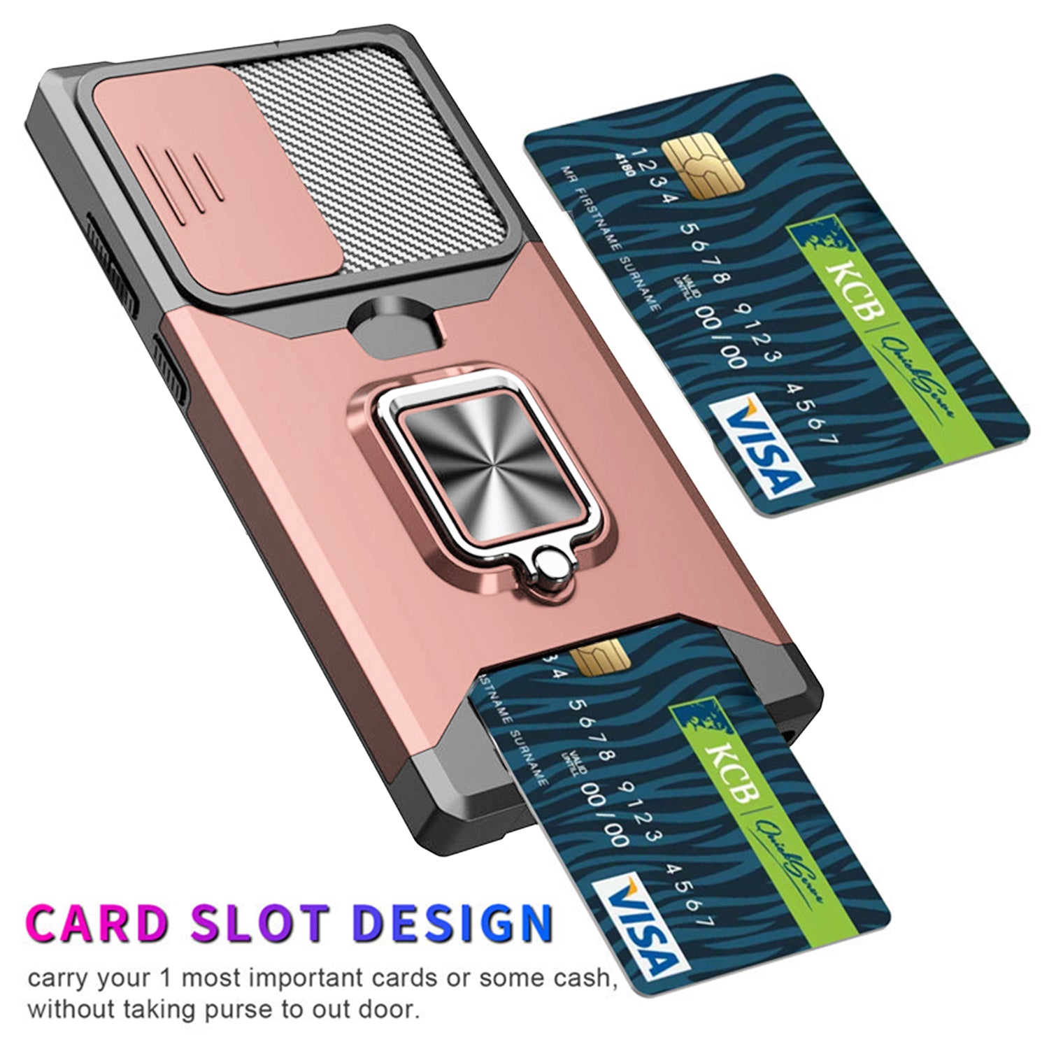 Samsung Galaxy S23 Sliding window with kickstand Phone Case