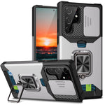 Samsung Galaxy S23 UItra Sliding window with kickstand Phone Case