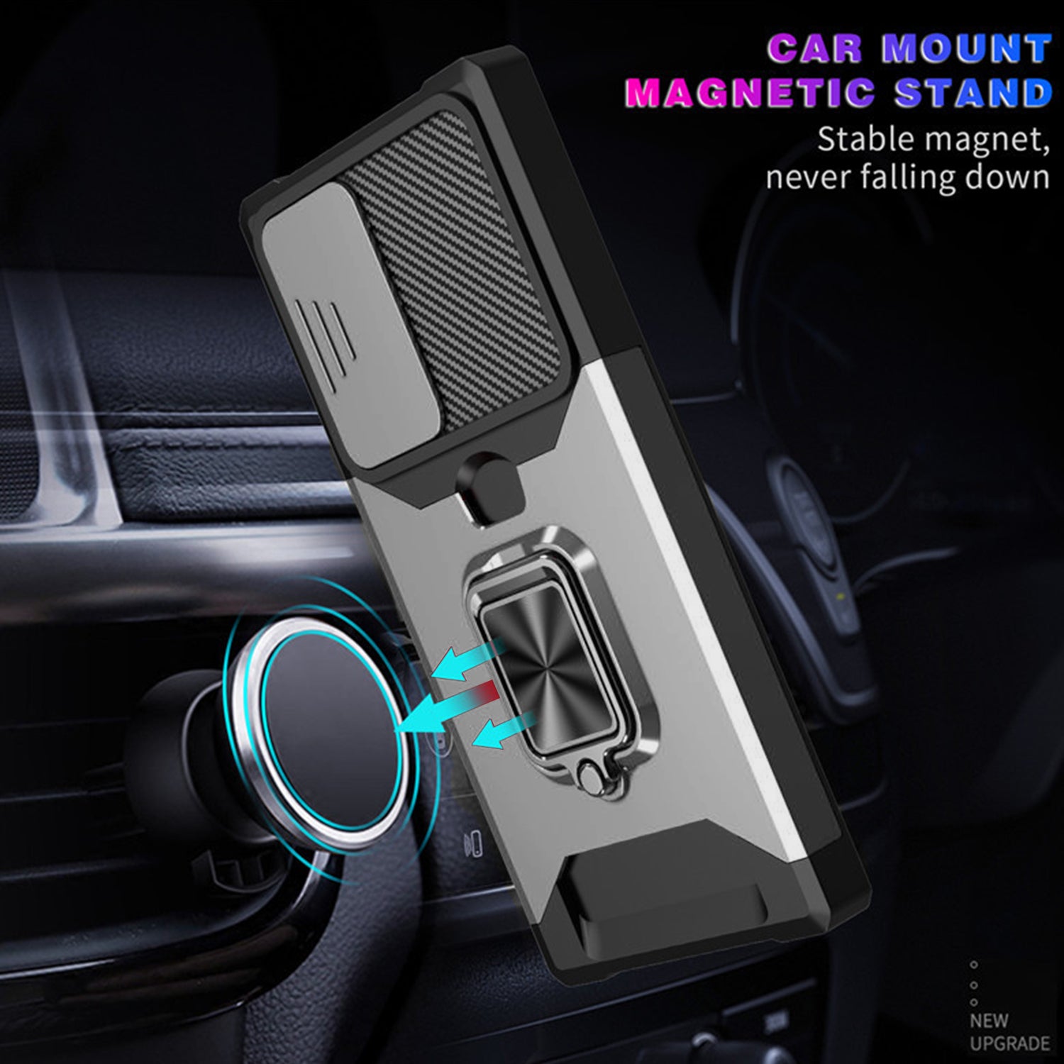 Samsung Galaxy S23 UItra Sliding window with kickstand Phone Case