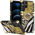 Samsung Galaxy S23 Ultra TPU luxury shiny leopard fashion case with Kickstand