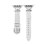 42/44/45mm Apple Watch series 7/6/5/4/3/2/1 metal  leather strap