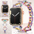 42/44/45mm Apple watch strap 2/3/4/5/6/7 diamond circle metal watch strap