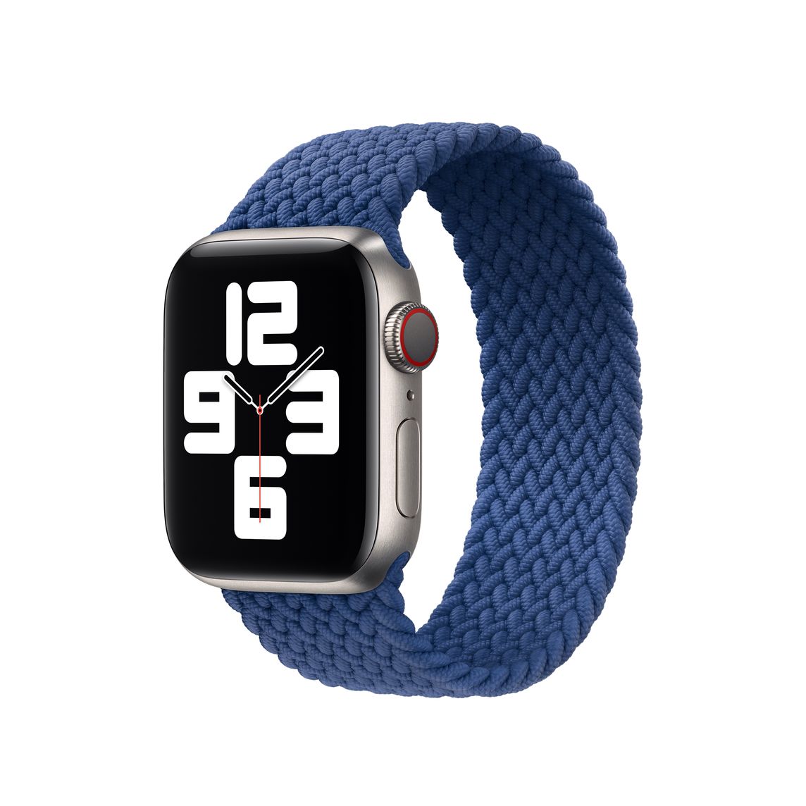 38/40/41mm New Braided Solo Loop Fabric Nylon Strap for i-Watch Series 7/6/5/4/3/2/1