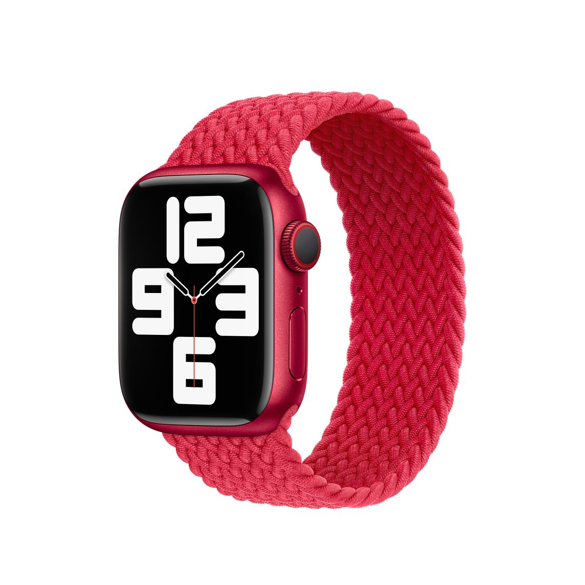 38/40/41mm New Braided Solo Loop Fabric Nylon Strap for i-Watch Series 7/6/5/4/3/2/1