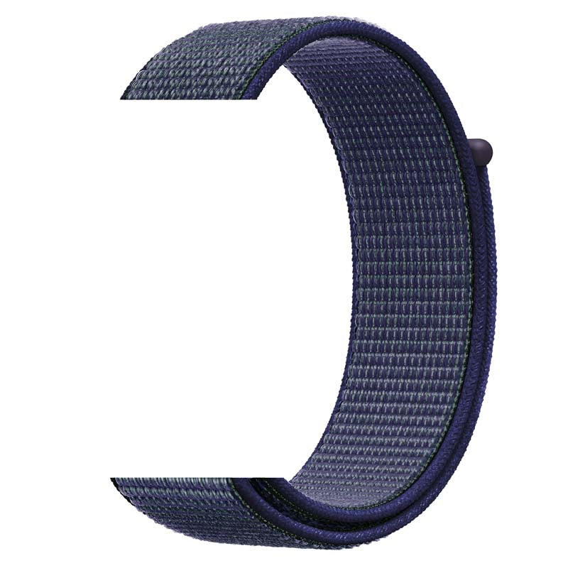 42/44/45mm Adjustable fine woven nylon sport loop Fine woven nylon sport loop strap, Esuitable for Apple Watch series SE/7/6/5/4/3/2/1
