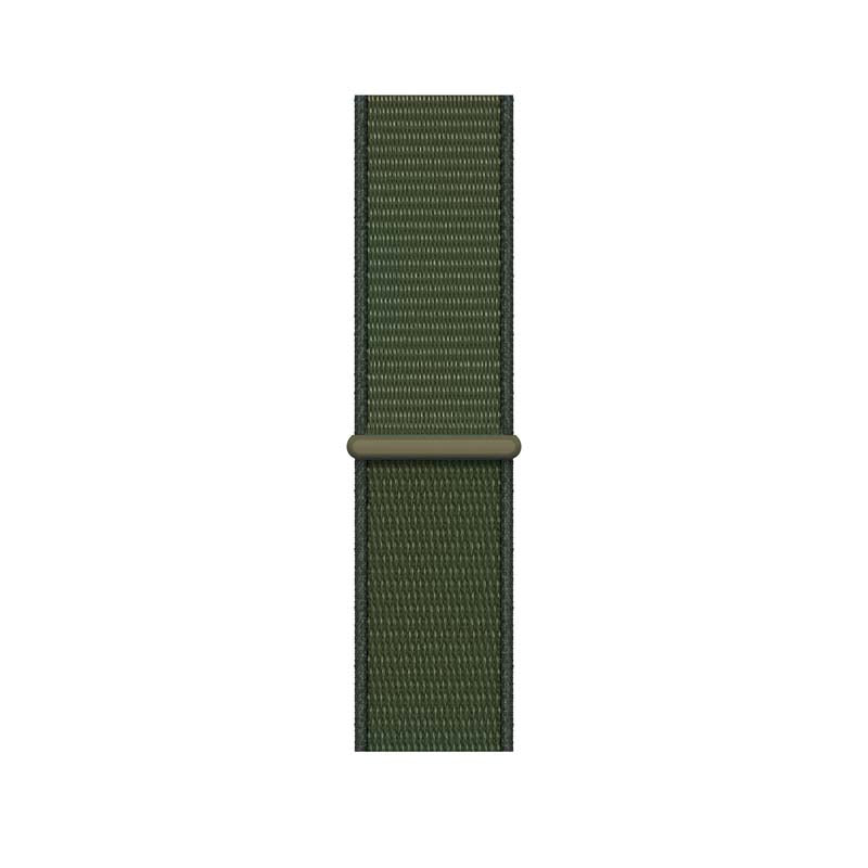 42/44/45mm Adjustable fine woven nylon sport loop Fine woven nylon sport loop strap, Esuitable for Apple Watch series SE/7/6/5/4/3/2/1