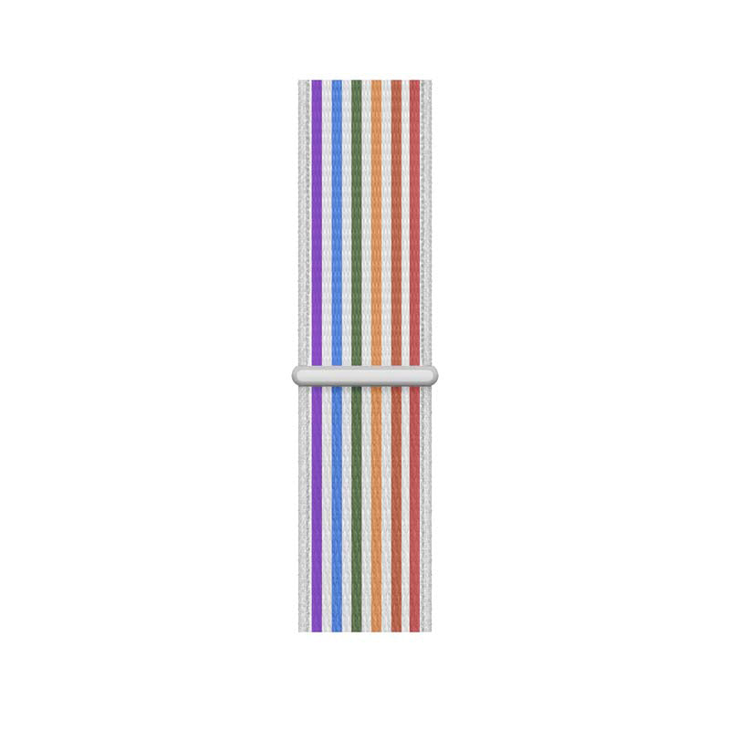 42/44/45mm Adjustable fine woven nylon sport loop Fine woven nylon sport loop strap, Esuitable for Apple Watch series SE/7/6/5/4/3/2/1