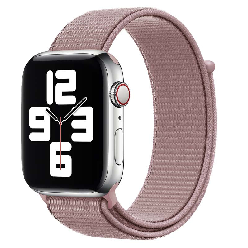 42/44/45mm Adjustable fine woven nylon sport loop Fine woven nylon sport loop strap, Esuitable for Apple Watch series SE/7/6/5/4/3/2/1