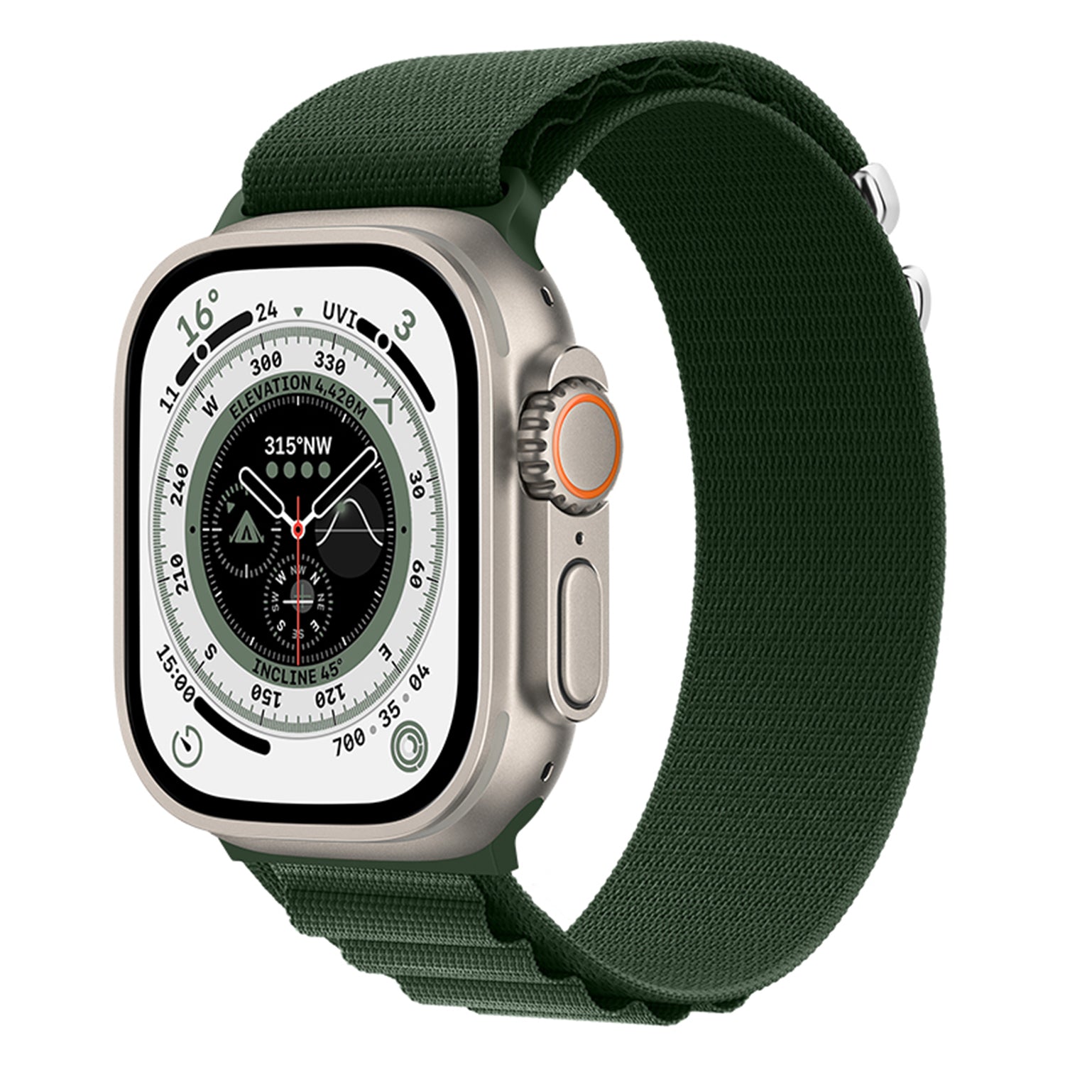 38/40/41mm Apple Watch Double layer finely woven loopback strap 1/2/3/4/5/6/7/8/SE(2)/SE(1)