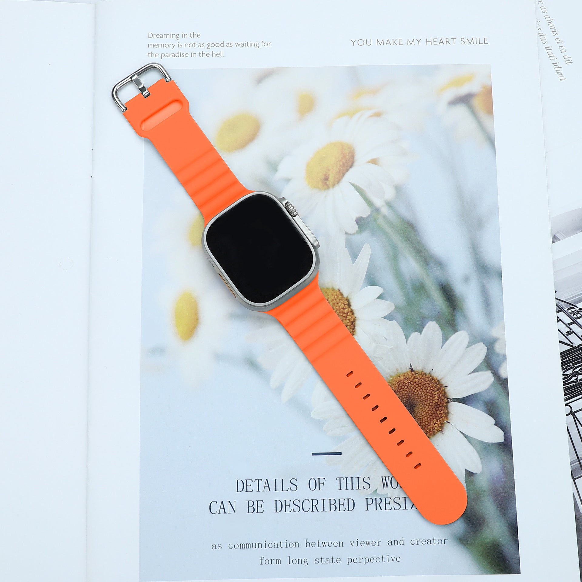 38/40/41mm Apple Watch Series 1/2/3/4/5/6/7/8/SE silicone strap