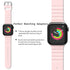 38/40/41mm Apple Watch Series 1/2/3/4/5/6/7/8/SE silicone strap