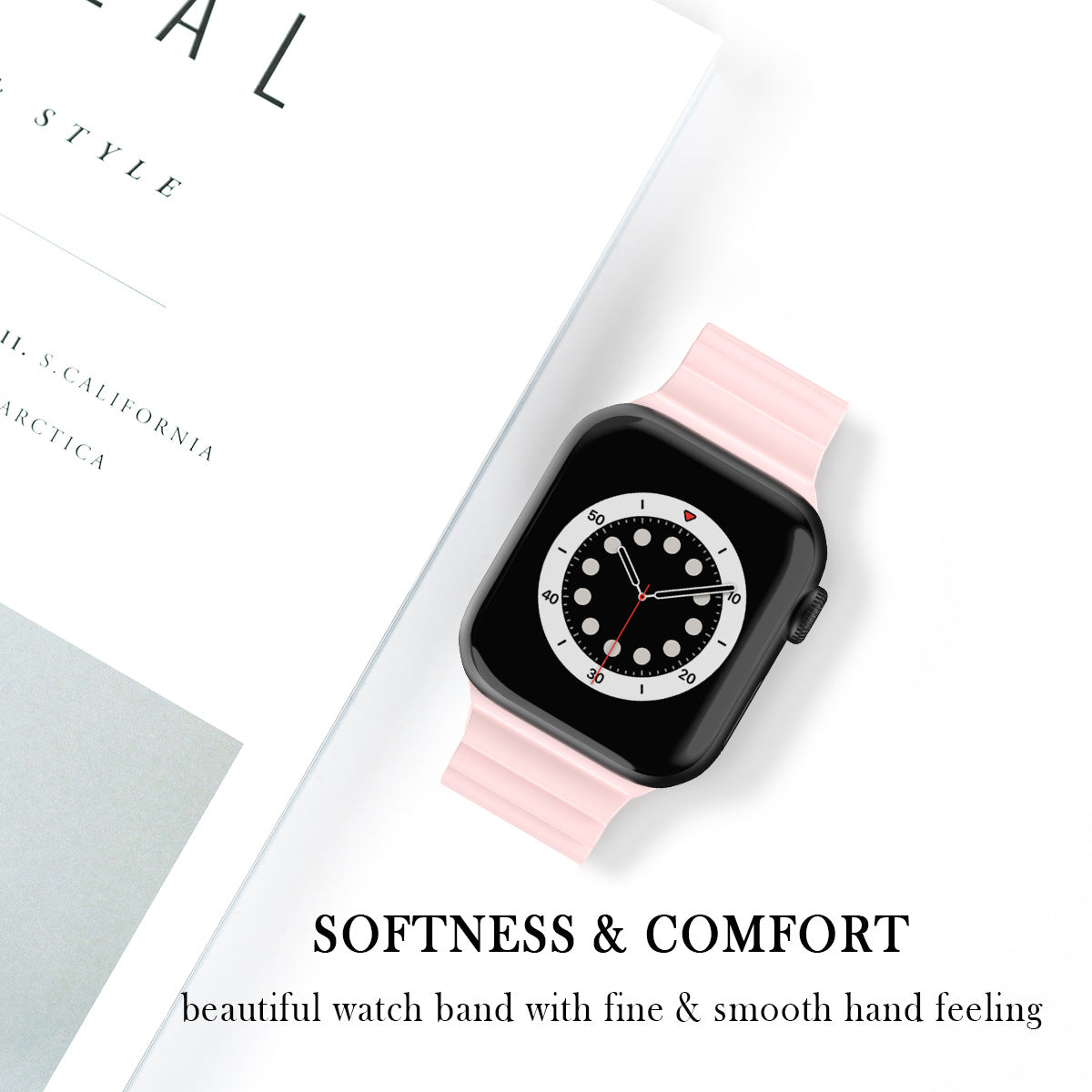 38/40/41mm Apple Watch Series 1/2/3/4/5/6/7/8/SE silicone strap