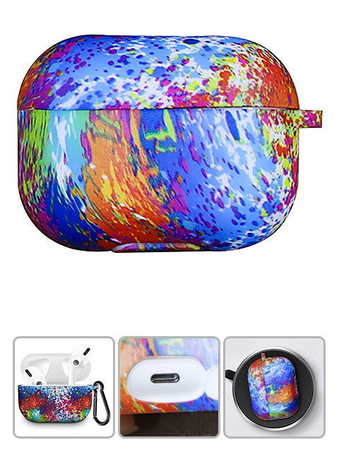 AirPods Pro Case Cover with Carabiner Silicone Compatible with Apple AirPods Pro 2019