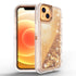 Transparent Floating Glitter Heavy Duty Case  for iPhone 13 mini