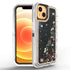 Transparent Floating Glitter Heavy Duty Case  for iPhone 13 mini