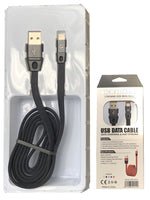 Flat Noodle Braided Woven Fast Charging Lightning USB Cable