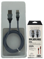 Heavy Duty Braided Woven Fast Charging Lightning USB Cable