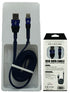 Flat Noodle Braided Woven Fast Charging USB-Type C Cable