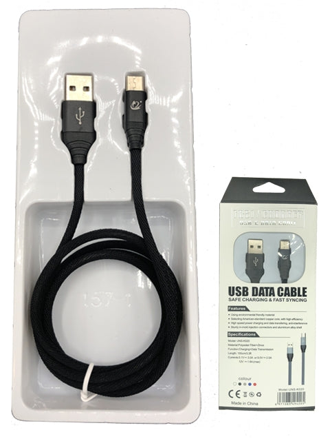 Heavy Duty Braided Woven Fast Charging USB-Type C Cable